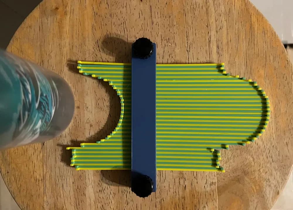 Galga de Contorno (Contour Gauge) - Impresión 3D