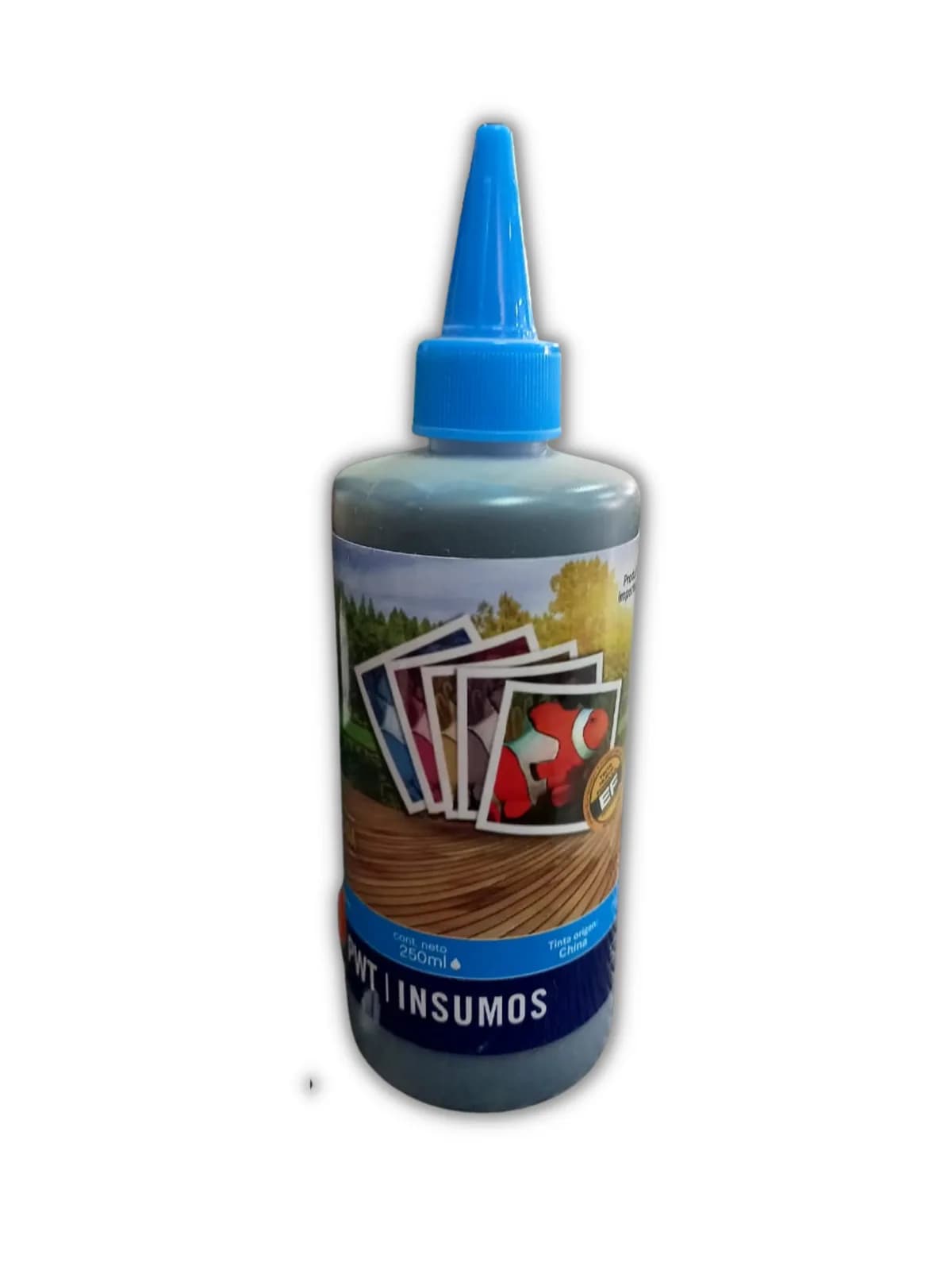 TINTA INKUO/POWERTEC Cyan 250ML P/BROTHER