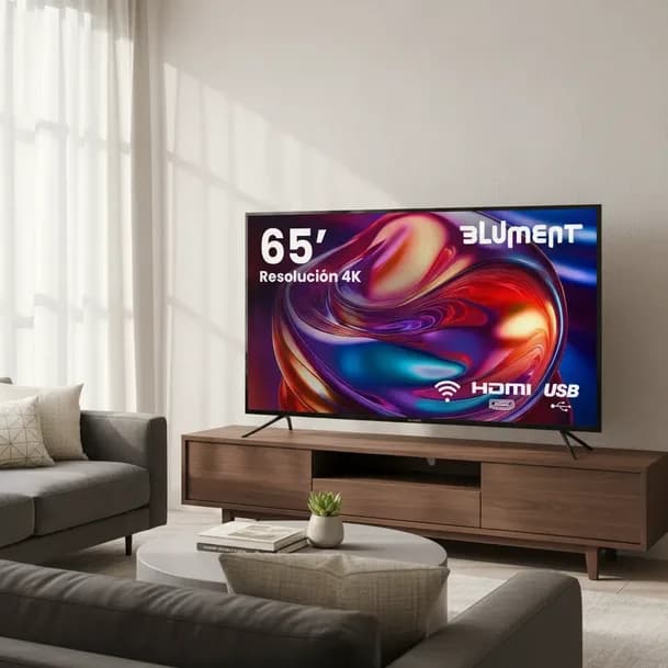 Smart TV Blument 65" Full HD 4K Android 7 Magistv Instalado