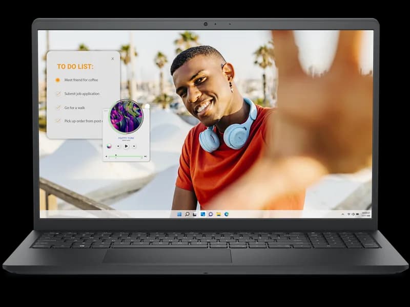 Notebook Dell Inspiron 15 Ryzen 3 7320U 8GB Ssd 512GB 15.6 Fhd WIN11 Carbon Black