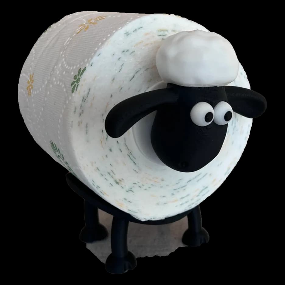 Portarrollos de Papel Higienico - Ovejita 3D